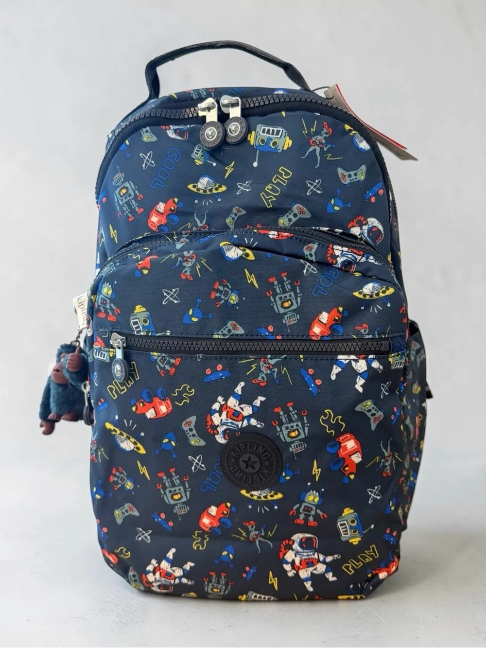 Kipling Seoul Extra Large 17” Laptop Backpack Space Fantasy Blue